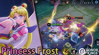 Honor of Kings（Princess Frost）Sailor Moon Cooperative Skin｜Skins Cooperativa Sailor Moon