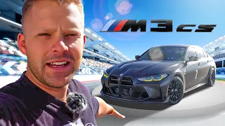 Driving My 2024 BMW M3 CS on a Race Track!