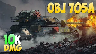 Obj 705A - 4 Kills 10K DMG - Absolute! - World Of Tanks