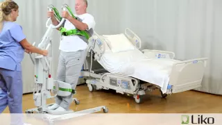 Hill-Rom | Liko® Lifts & Slings | Transfer Patient from Bed to Toilet