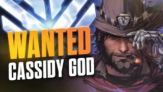 WANTED "RANK 1 CASSIDY" BIG AIM - Overwatch Montage