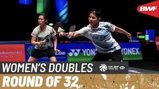 YONEX All England Open 2024 | Lee/Teng (TPE) vs. Aimsaard/Aimsaard (THA) | R32