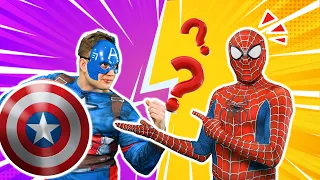 Itsy Bitsy Spider-Man and Police and more | Superheroes Song | Kids Songs and Nursery Rhymes