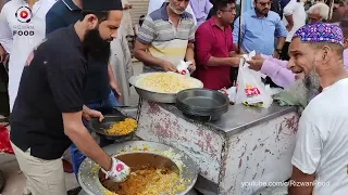 Street Side BEEF BIRYANI | Roadside Rush For Jumma Biryani | Pakistani Street Food Degi Biryani