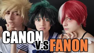 CANON VS FANON - TodoBakuDeku Cosplay Video