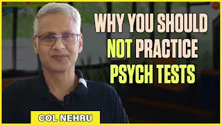 Do THIS Instead Of Practicing PSYCH Tests For SSB | Col M M Nehru Ex - IO
