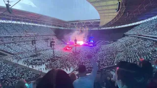 Coldplay walkout/higher power, Wembley