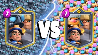 MINI PEKKA + LITTLE PRINCE Vs LUMBERJACK + LITTLE PRINCE | 3V3