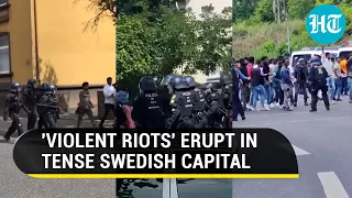 Riots In Sweden Amid Security Alert; Mob On Rampage In Capital Stockholm, Dozens Injured | Watch