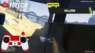 How To WALLRIDE With a BMX! (GTA 5 Stunt Tutorial)