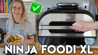 FIRST TEST! 🔥 Ninja Foodi XL Grill / Air Fryer Unboxing + Review (AG551UK)