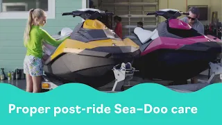 How to Take Care of a Personal Watercraft After a Ride | Sea-Doo