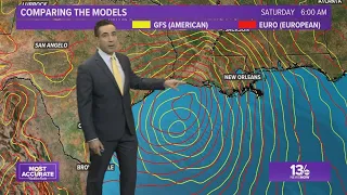 Tropics Update: Tropical Depression Two forecast track, plus two other potential storms
