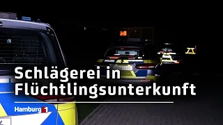 Massenschlägerei in Flüchtlingsunterkunft