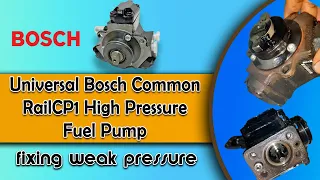 Universal Bosch Common Rail CP1 High Pressure Fuel Pump fixing weak pressure | O-Rings, Seals, Leaks