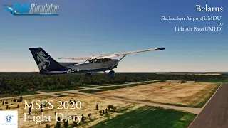 MSFS 2020 Flight Diary - 1日1飛 - Belarus - UMDU to UMLD - Microsoft Flight Simulator 2020