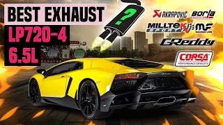 Lamborghini Aventador LP720-4 Exhaust Sound 6.5L 🔥 Armytrix,Mods,Upgrade,Review,Modified,Brilliant+