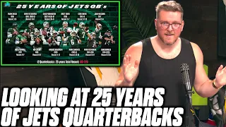 Pat McAfee Reacts To The Jets History Of Terrible QBs