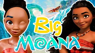 Repainting BIG MOANA HEAD / SUPER REALISTIC DISNEY PRINCESS DOLL MAKEOVER by Poppen Atelier