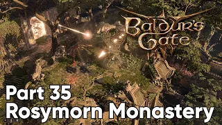 Baldur's Gate 3 Walkthrough. Part 35 Rosymorn Monastery. Full release. PC