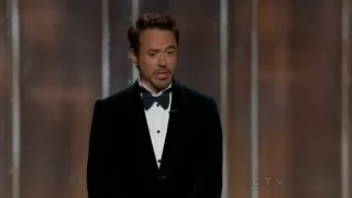 Robert Downey Jr - Golden Globes 2013