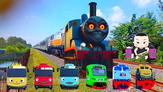 Tebak Gambar kereta api lucu ayo pilih lokomotif cc206 dengan benar lets go