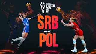 🇷🇸 SRB vs. 🇵🇱 POL - Highlights  Quarter Finals| Women's World Championship 2022