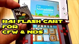 3DS R4i B9S flash cart for Luma CFW, HomeBrew & NDS