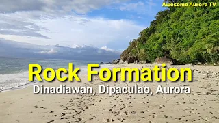 Rock Formation, Dinadiawan Beach, Dipaculao, Aurora