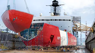 How they Repair Massive Icebreaker in the US