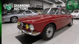 1969 Alfa Romeo 1750 GTV Series 1 Coupe - 2022 Shannons Summer Timed Online Auction