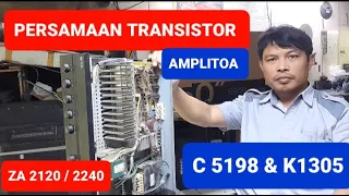 Pengganti komponen ampli toa ,transistor pinal dan mosfet driver