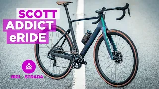 Nuova Scott Addict eRIDE: sembra una Addict, ma è una e-Road bike