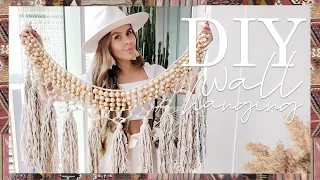 Boho DIY Wall Hanging / Home Decor