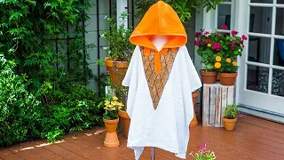 DIY Ice Cream Towel Ponchos - Home & Family