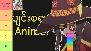 Konosuba in a nutshell (In burmese)