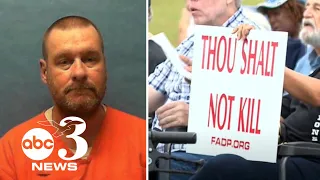 Death penalty opponents protest execution of man who killed Northwest Florida women