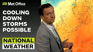 11/09/23 – Less hot, rain for some – Afternoon Weather Forecast UK – Met Office Weather