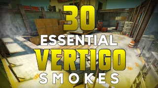 CS:GO - Essential Vertigo Smokes (128 Tick)