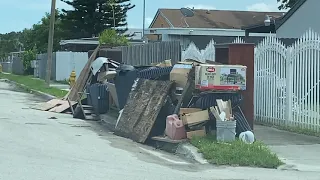 BAIRRO POBRE EM MIAMI FLORIDA ESTADOS UNIDOS