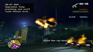 GTA San Andreas - Train Destroys CopCar