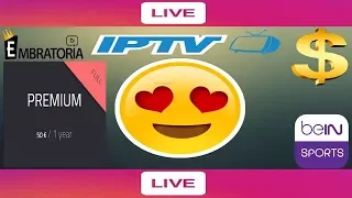 لجميع الأجهزة مجانا  مشاهدة كل باقات العالم VIP IPTV Embratoria مدته عام كامل مجانا