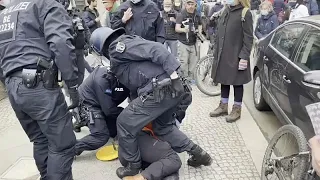 COVID-19 | Protestas contra las restricciones en Berlín