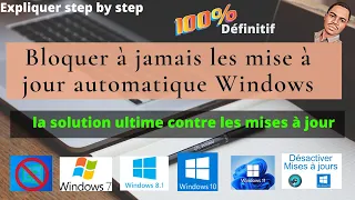 Comment Desactiver Mise A Jour Windows 10 Definitivement