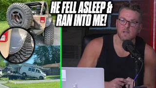 Pat McAfee's $117,000 Jeep Got Run Off The Road...