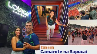 CAMAROTE NA SAPUCAÍ - como é assistir aos desfiles do Carnaval do Rio no Camarote Lounge Carioca
