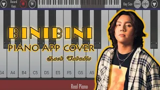 Binibini by Zack Tabudlo Piano App Tutorial - Piano Vibes