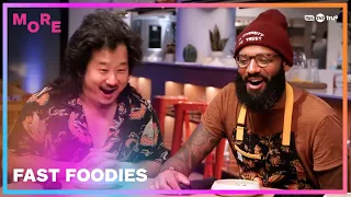 Chefs Create Their Version of the Sausage Egg McMuffin for Bobby Lee (Clip) | Fast Foodies | MORE