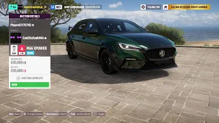 Forza Horizon 5 Auction House Sniping MG MG6 XPower '21