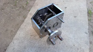 Homemade reverse gearbox part 1
